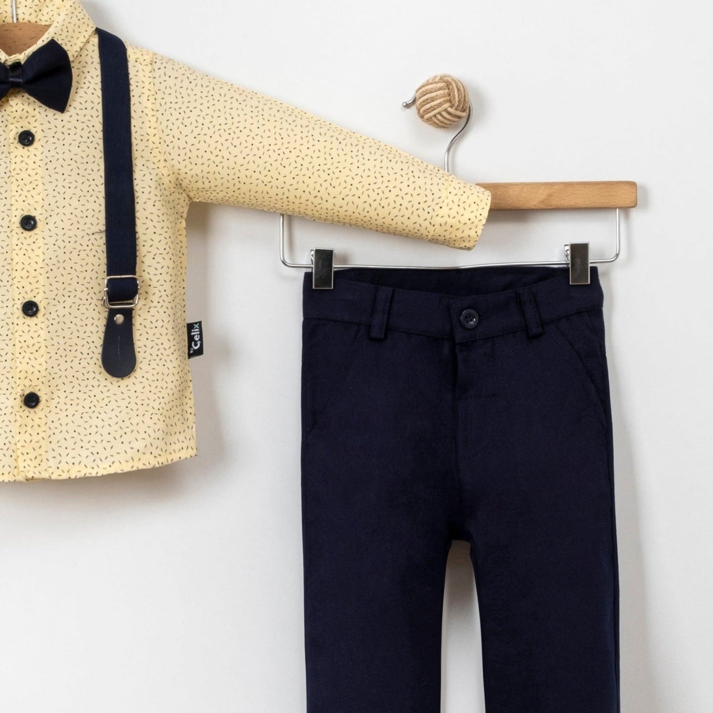 Mellow Yellow Boys Dressy Set-2