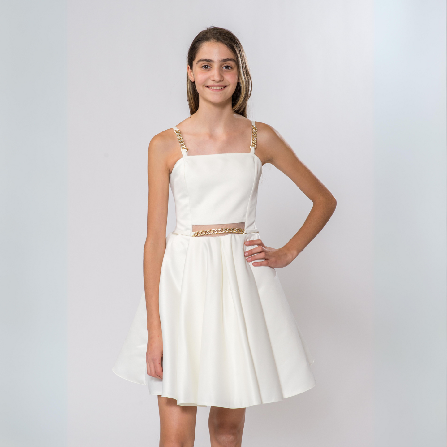 Nightfall Glamour Kids Dress-5