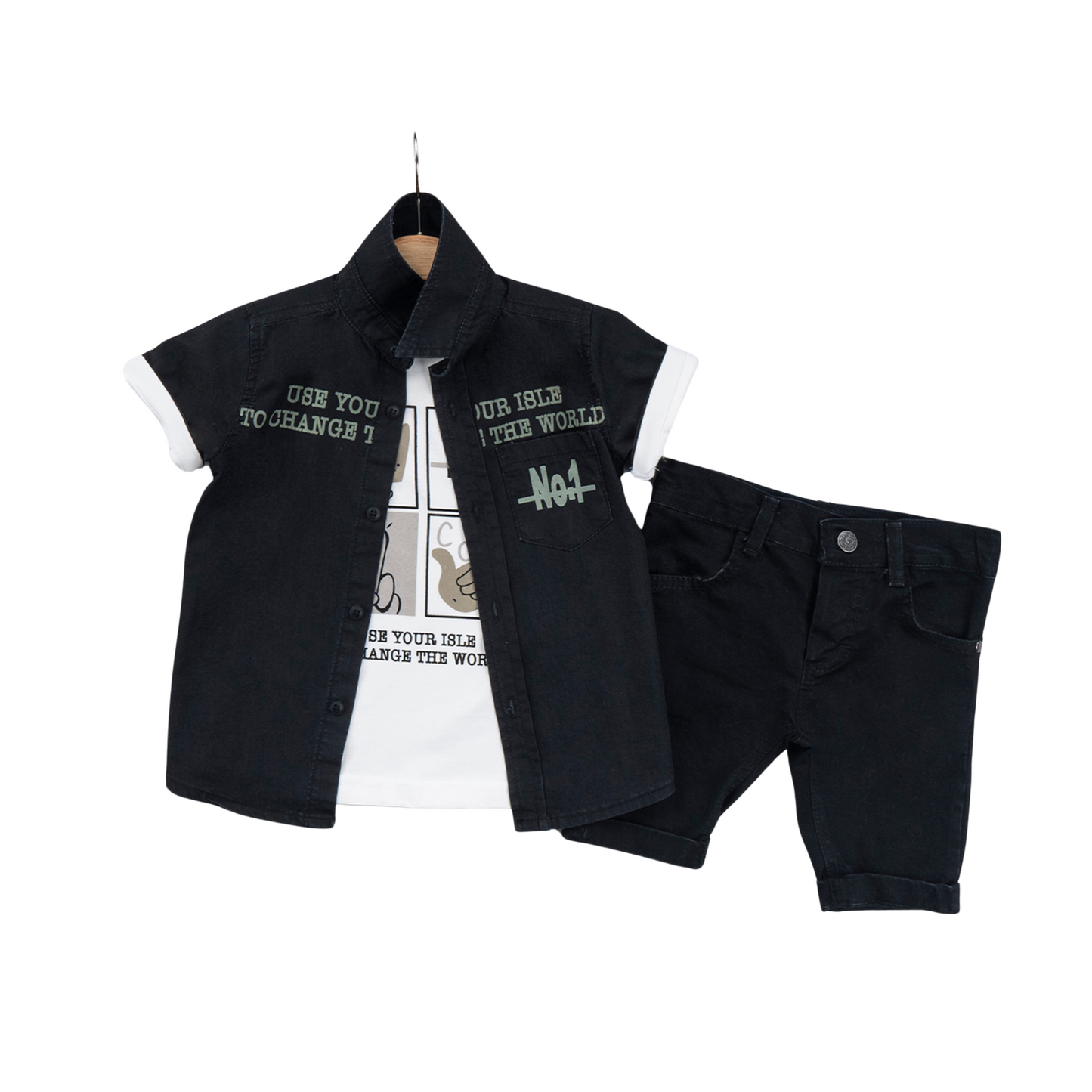 Gino's Boys Casual Set-1