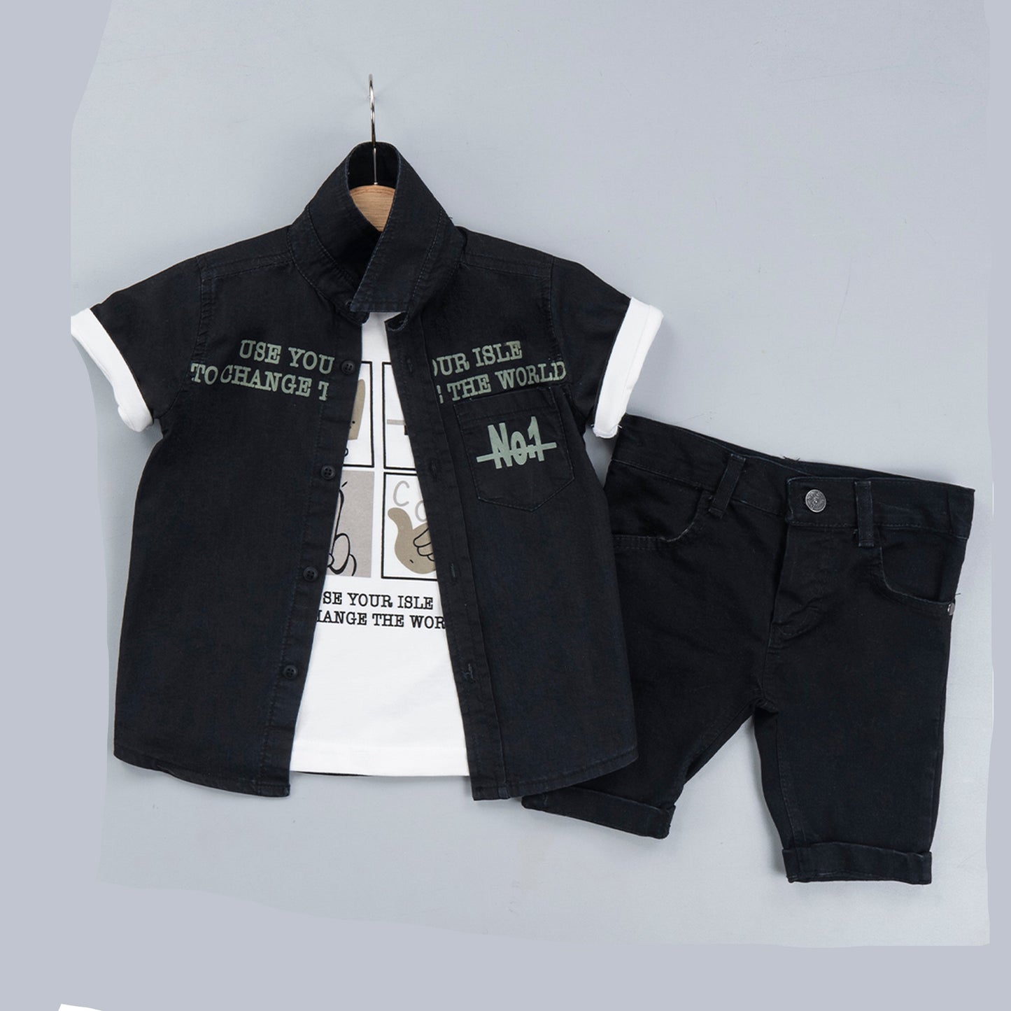Gino's Boys Casual Set-3