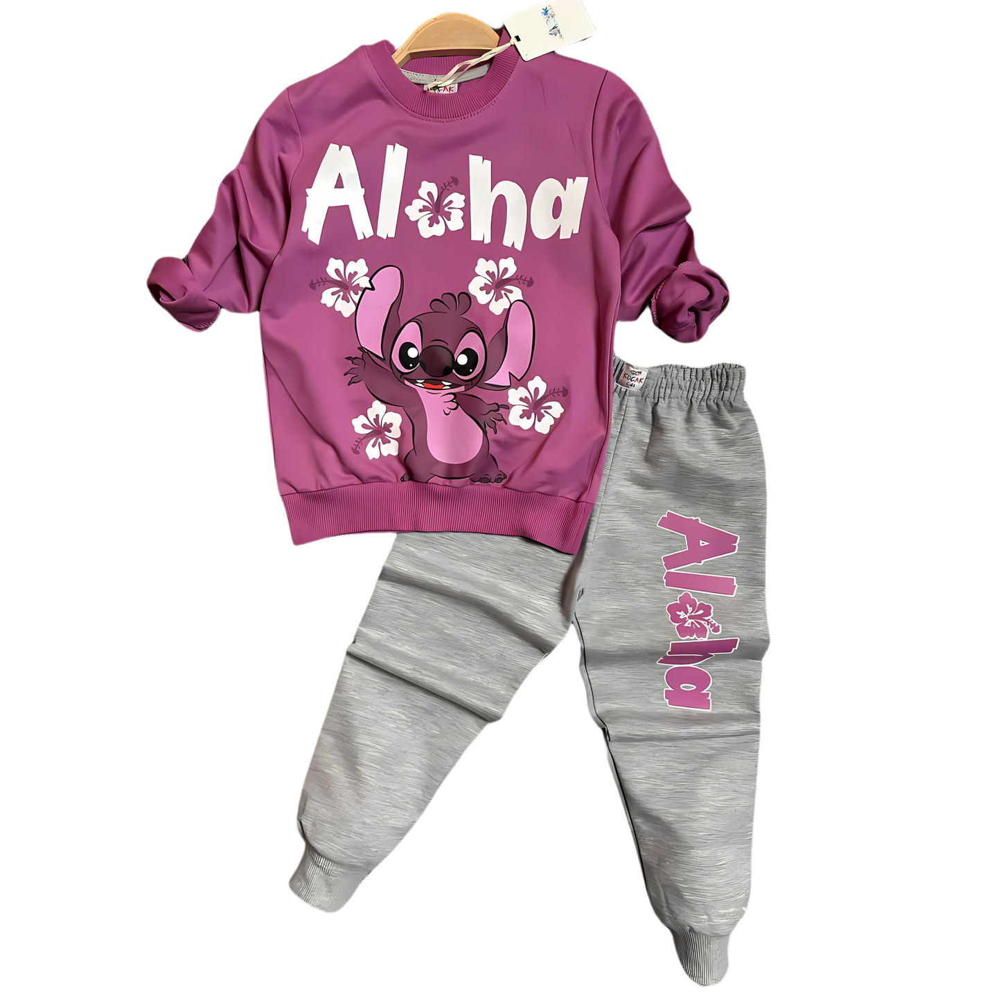 Breezy Comfort Girls' Joggers Set-2
