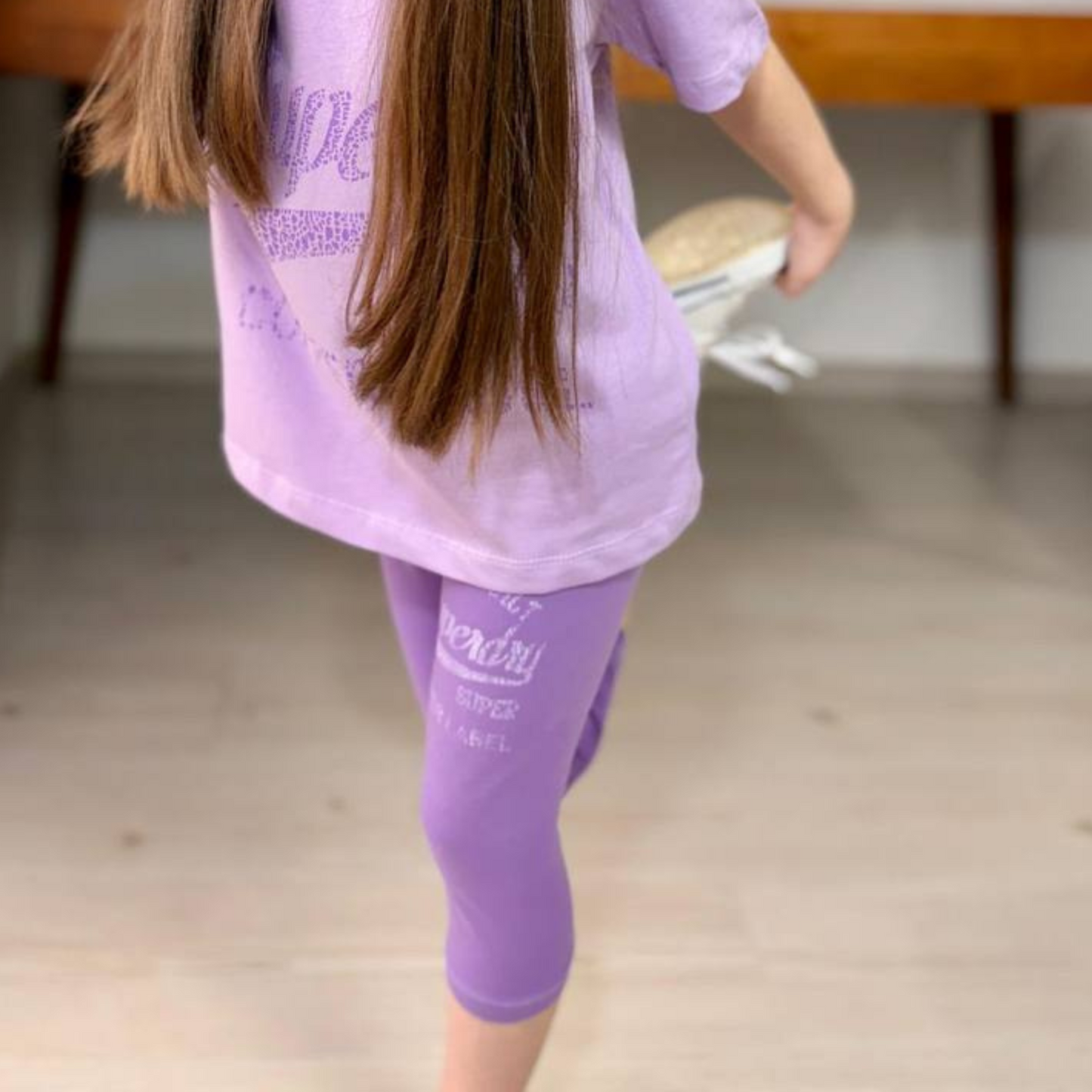 Super Dry Girls Leggings Set-3