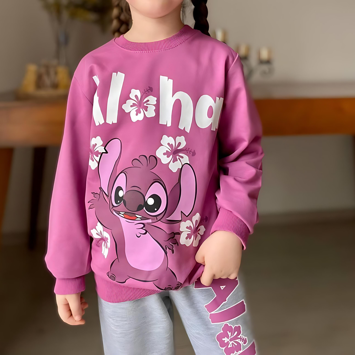 Breezy Comfort Girls' Joggers Set-4