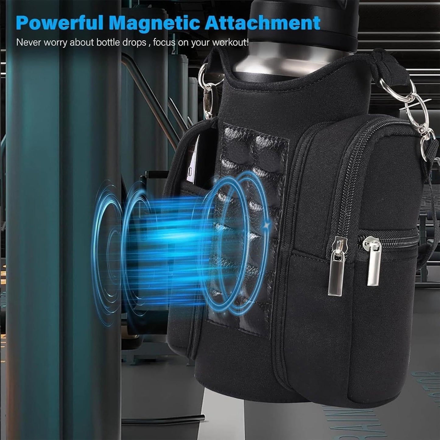 Magnetic Sports Kettle Bag – 30oz Cup Holder