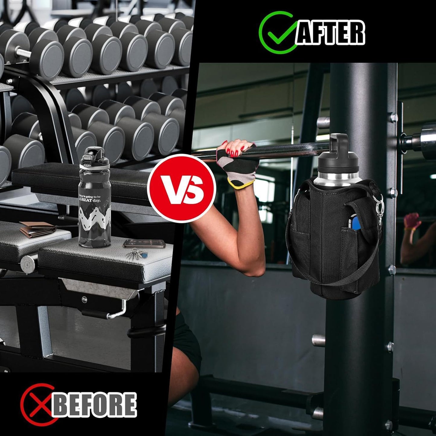 Magnetic Sports Kettle Bag – 30oz Cup Holder