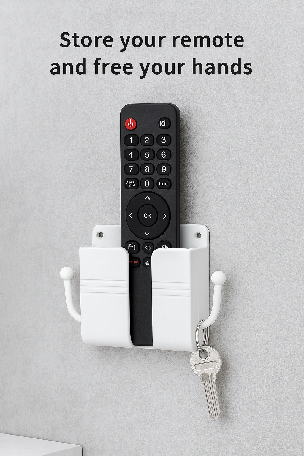 CRITIVE SpaceSaver Wall Mount – Multi-Hook 5-Pack