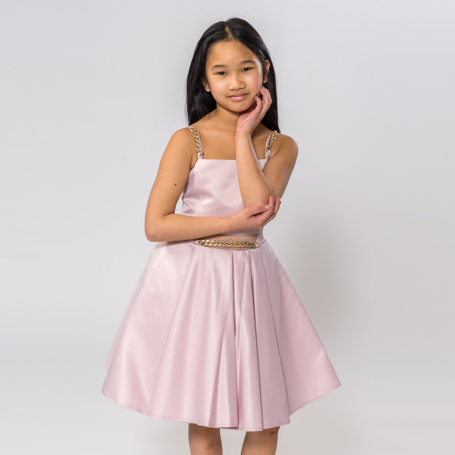Nightfall Glamour Kids Dress-4