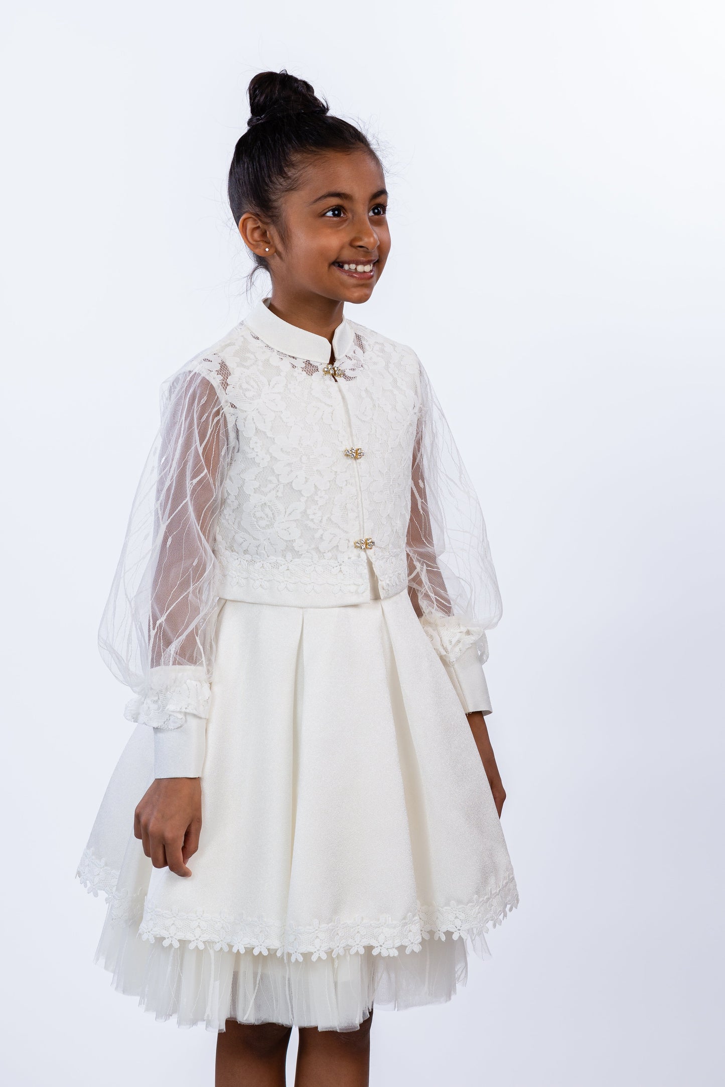 Princess Diana Girls Formal Dress-5