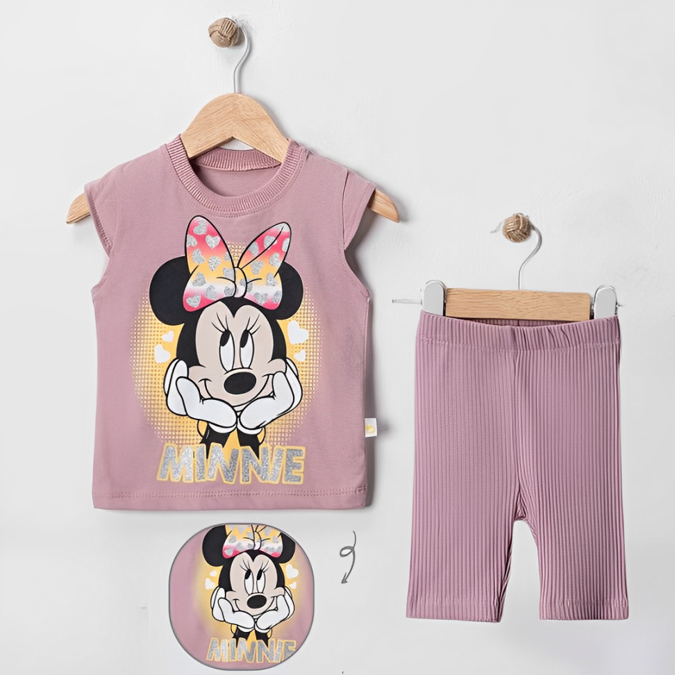 Minnie's Bow Girls Casual Set-0