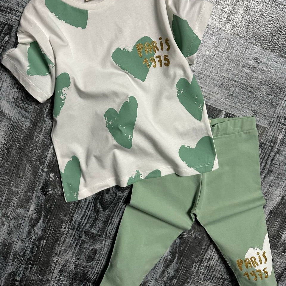 Summer Love Girls Casual Set-4