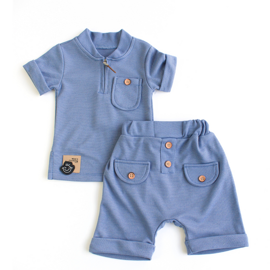 Breezy Days Boys Casual Set-0
