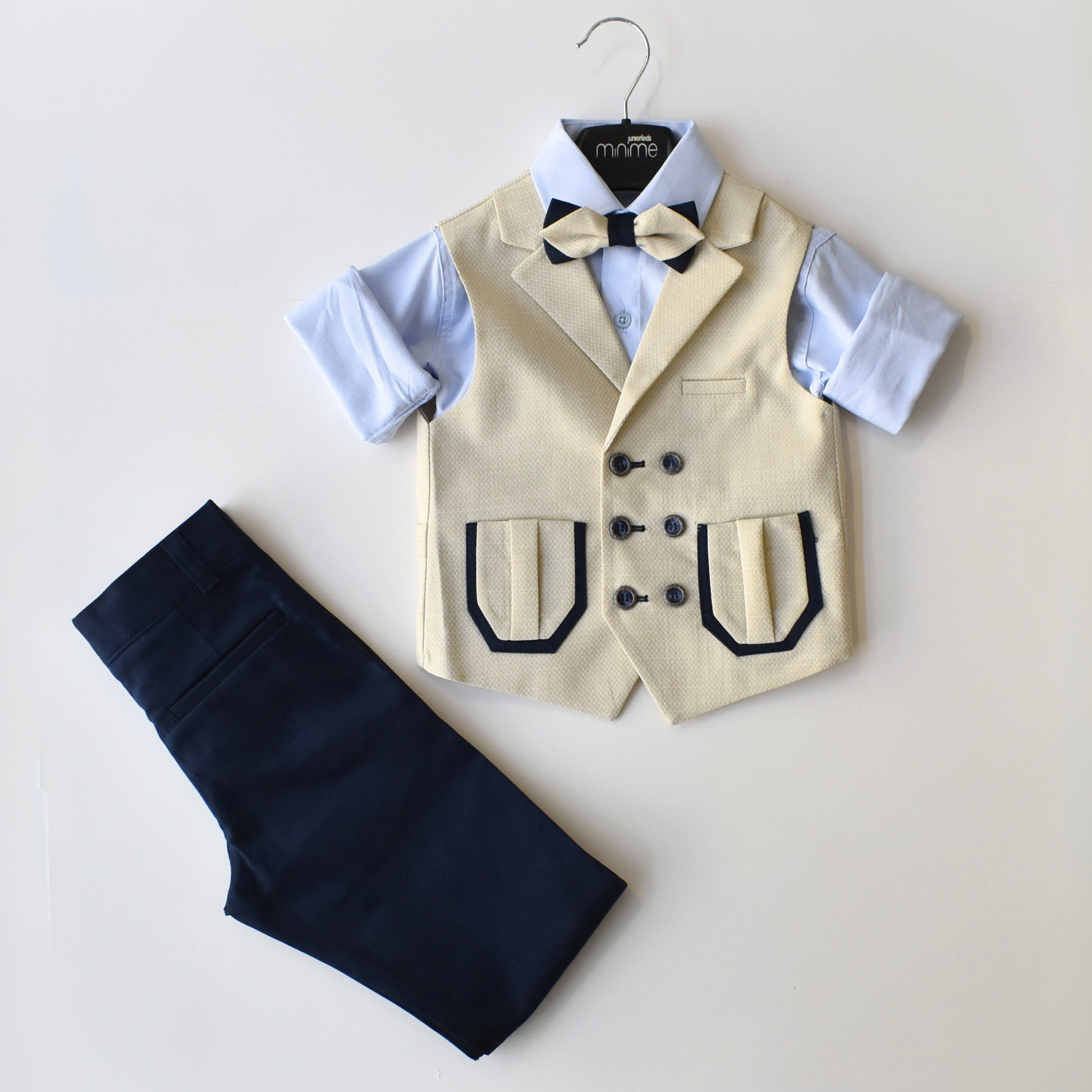 Polished Nico Formal Vest Set-0