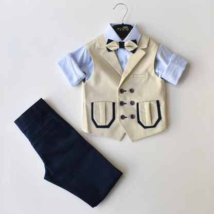 Polished Nico Formal Vest Set-0