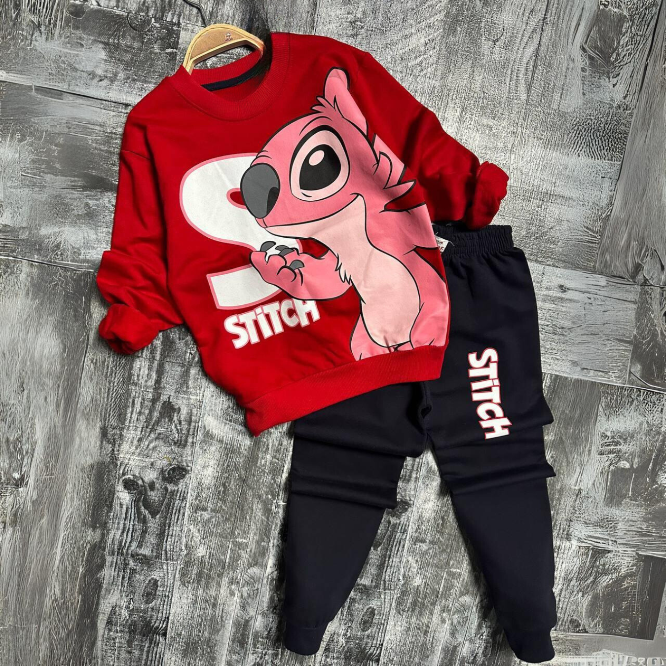 Stitch's Unisex Joggers Set-2