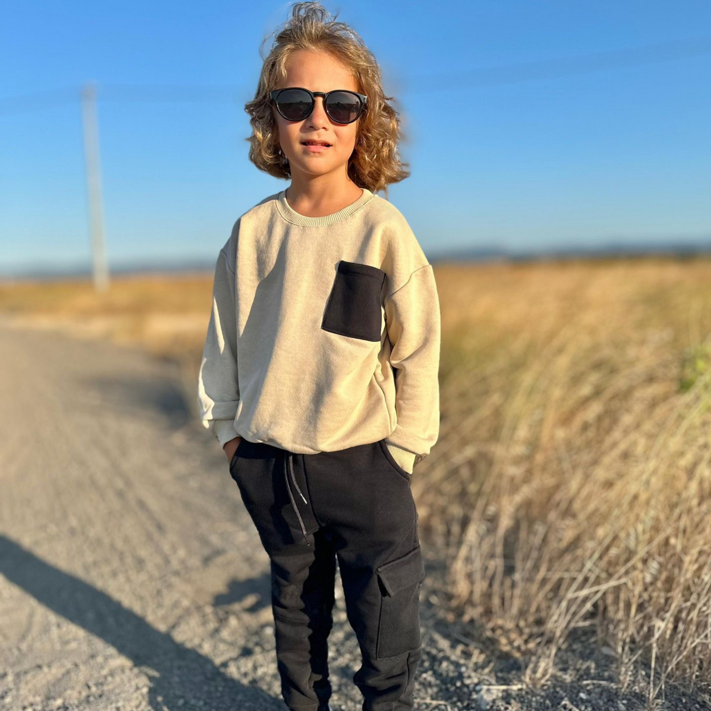 Pocket Cool Casual Jogger Set-0