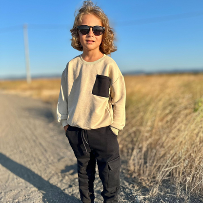 Pocket Cool Casual Jogger Set-0