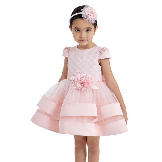 Petite Fleur Girls Formal Dress-0