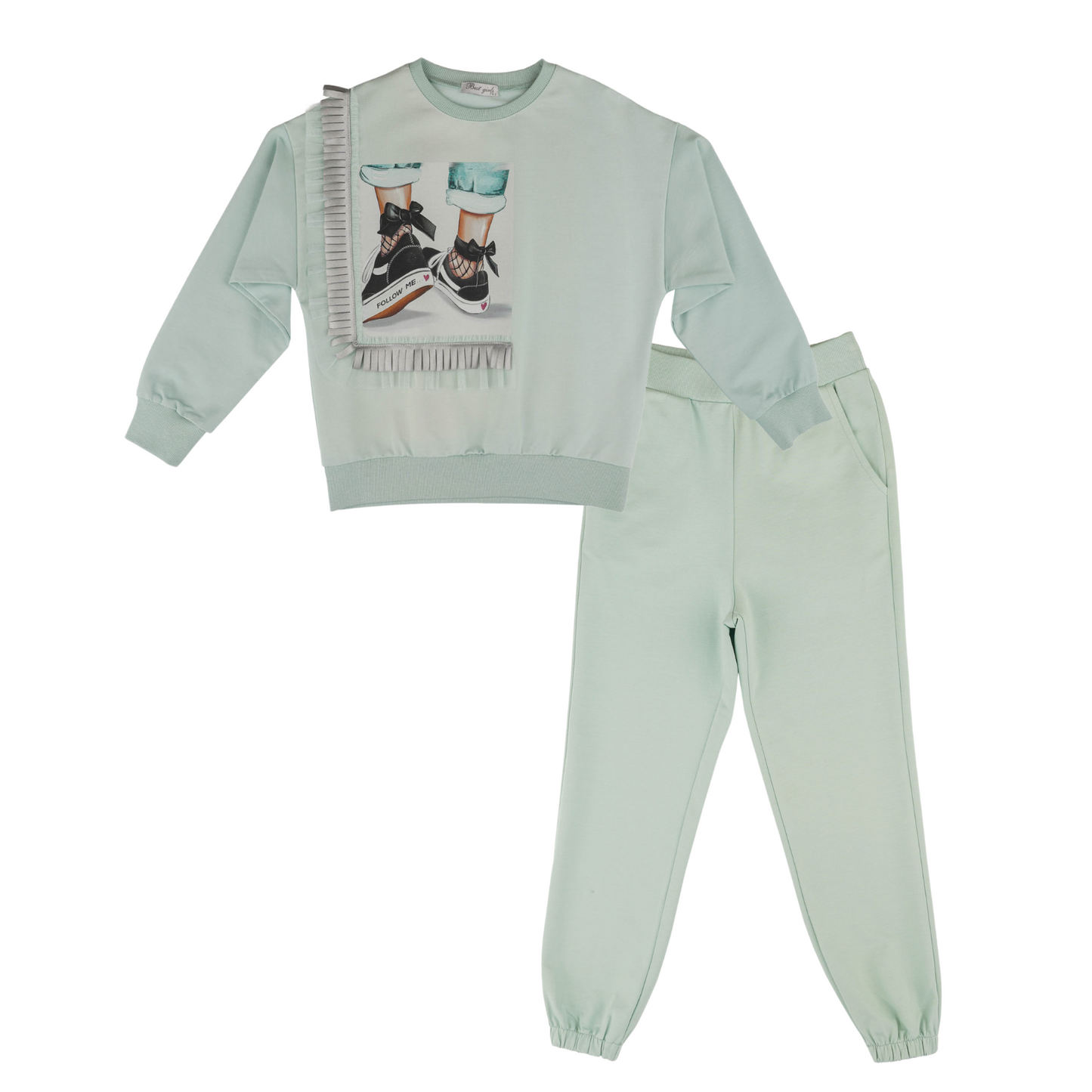 Famous Follow Girls Casual Set-1