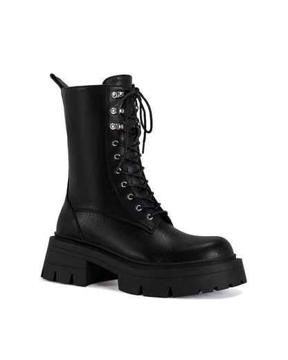Paloma Lace-up Combat Boot-2