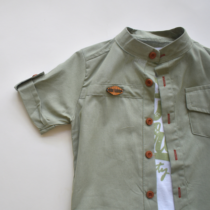 Beach Breeze Boys Dressy Set-4