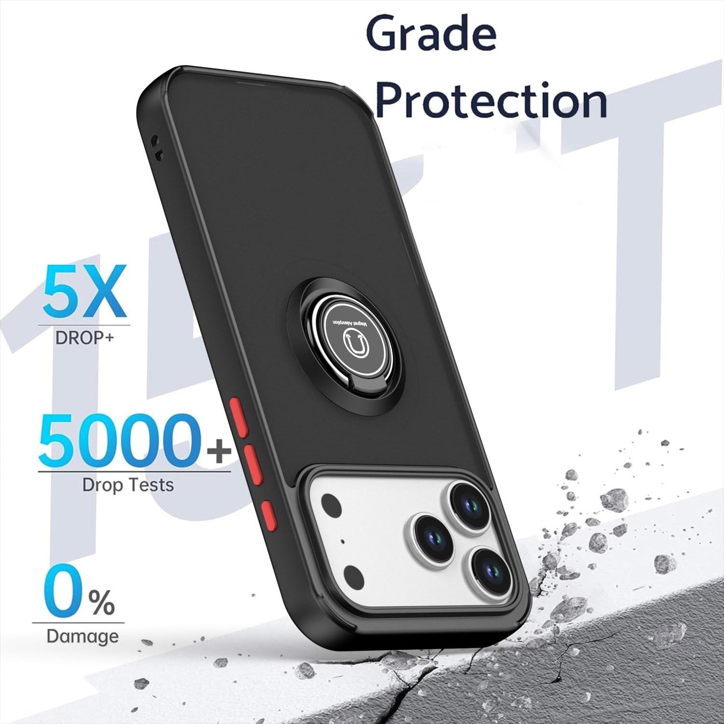 LuxeEdge Fusion – iPhone 17 Pro Max Case