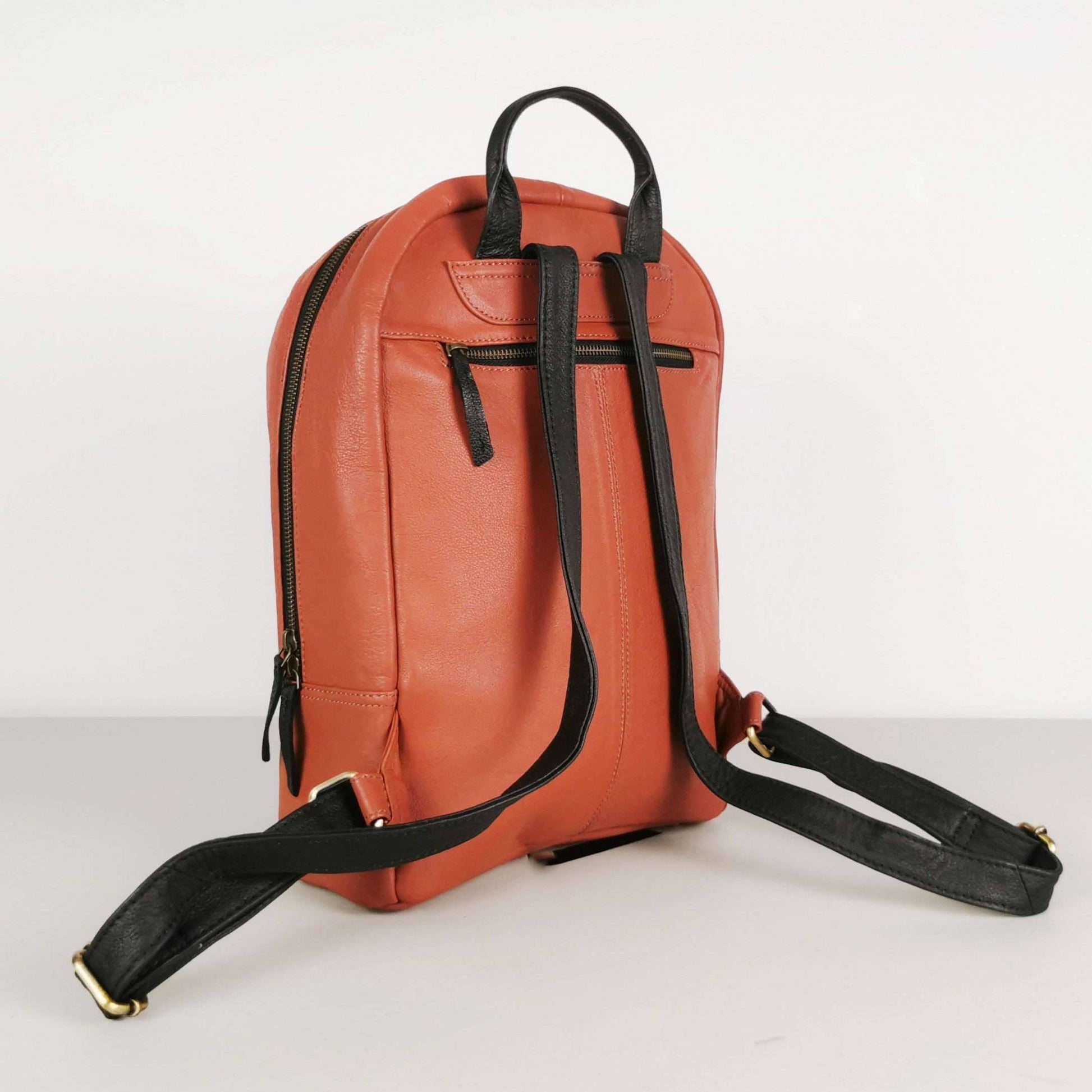 The Signature Leather Backpack-2