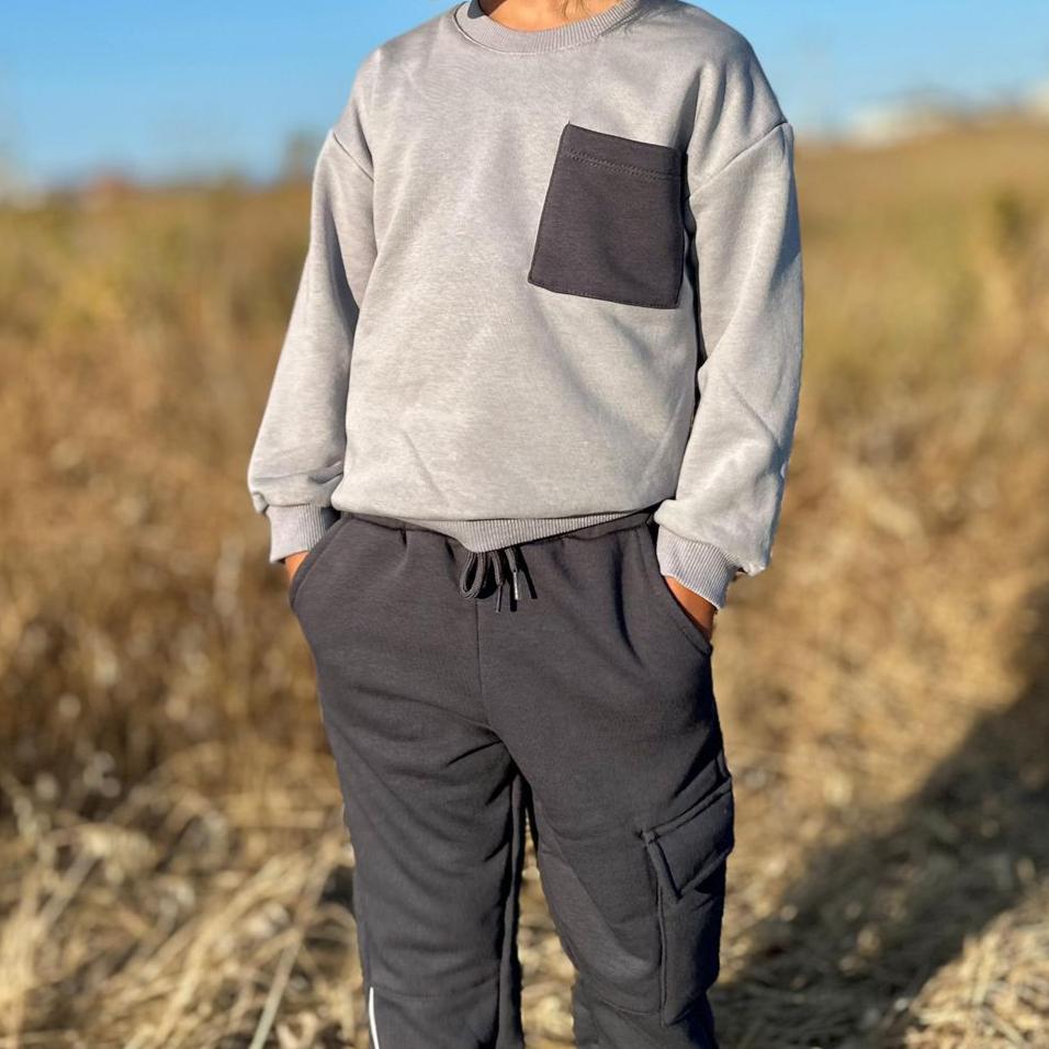 Pocket Cool Casual Jogger Set-4