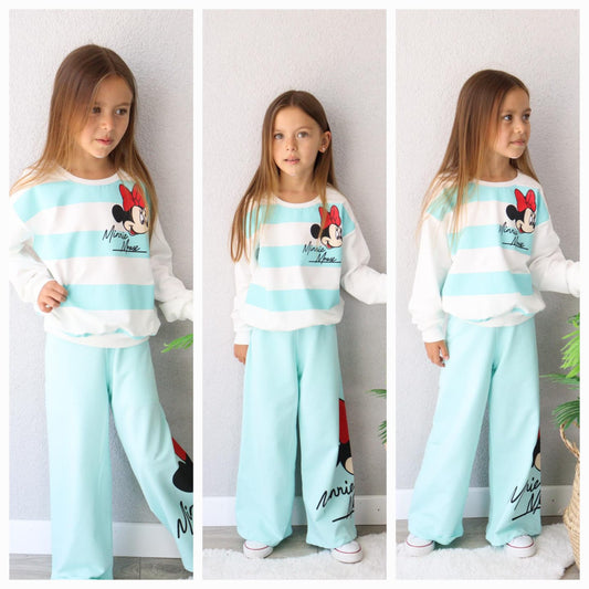 All-Day Charm Girls' Joggers Set-0