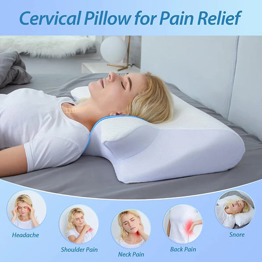NeckEase™ 2-in-1 Orthopedic Pillow