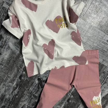 Summer Love Girls Casual Set-3